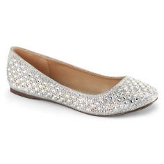 TREAT-06 - Silver Glitter Mesh Fabric
