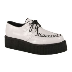 Demonia V-Creeper-502 - White Pu
