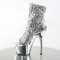 ADORE-1008SQ - Silver Sequins Silver Chrome