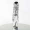 ADORE-1008SQ - Silver Sequins Silver Chrome