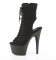 Adore-1016 - Black Faux Suede Matte
