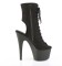 Adore-1016 - Black Faux Suede Matte