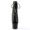 Adore-1016 - Black Faux Leather Matte  