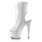 Adore-1016 - White Faux Leather  