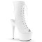 Adore-1016 - White Faux Leather  