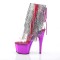 ADORE-1017RSF - Clear Multi Fuchsia Chrome