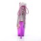 ADORE-1017RSF - Clear Multi Fuchsia Chrome