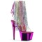 ADORE-1017RSF - Clear Multi Fuchsia Chrome