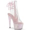 Adore-1018C - Clear Pink Multi Glitter  
