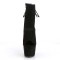 Adore-1018FS - Black Faux Suede  