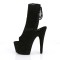 Adore-1018FS - Black Faux Suede  