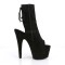 Adore-1018FS - Black Faux Suede  