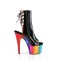Adore-1018RC-02 - Black Patent Rainbow Chrome