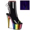Adore-1018RC-02 - Black Patent Rainbow Chrome
