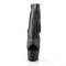 ADORE-1019 - Black Faux Leather Black Matte
