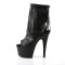 ADORE-1019 - Black Faux Leather Black Matte