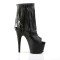 ADORE-1019 - Black Faux Leather Black Matte