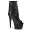 ADORE-1019 - Black Faux Leather Black Matte