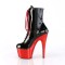 Adore-1020 - Black Pat Red Chrome  