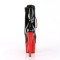 Adore-1020 - Black Pat Red Chrome  