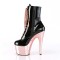 Adore-1020 - Black Pat Rose Gold Chrome  