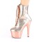 Adore-1020 - Rose Gold Textured Metallic GoldChr  