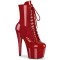 Adore-1020GP - Ruby Red Glitter Patent