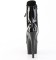 Adore-1020BLG - Black Patent Blue Glitter
