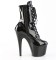 Adore-1020BLG - Black Patent Blue Glitter
