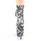 Adore-1020DP - White Black Fabric  