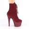 Adore-1020FSMG - Burgundy F Suede Multi Mini Gl  