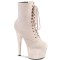 Adore-1020FSMG - Pink Faux Suede Multi Mini Glitter  