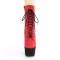 Adore-1020FSTT - Red Faux Suede Black  