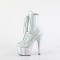 Adore-1020HG-C - Silver Crocodile Print Hologram with Matching Bottom