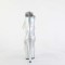 Adore-1020HG-C - Silver Crocodile Print Hologram with Matching Bottom