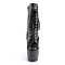 Adore-1020LG - Black Pat Multi Glitter  
