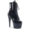 Adore-1020LG - Black Pat Multi Glitter  