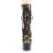 Adore-1020LP - Gold Leopard Print Metallic Black  
