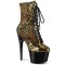 Adore-1020LP - Gold Leopard Print Metallic Black  