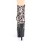 Adore-1020LP - Lt Pink Leopard Print Hologram Black Matte  