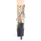 Adore-1020SP - Gold Hologram Snake Print Black Matte  