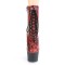 Adore-1020SP - Red Hologram Snake Print Black Matte  