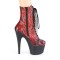 Adore-1020SP - Red Hologram Snake Print Black Matte  