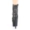 Adore-1020SPLAT - Black Velvet Silver Hologram Matte  