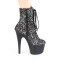 Adore-1020SPLAT - Black Velvet Silver Hologram Matte  