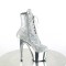 Adore-1020SQ-02 - Silver Hologram Sequins Chrome