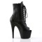 ADORE-1021 - Black Faux LeatherBlack Matte