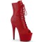 Adore-1021 - Red Faux Leather Matte