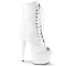 ADORE-1021 - White Faux Leather White