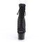 Adore-1021MG - Purple Glitter Black  